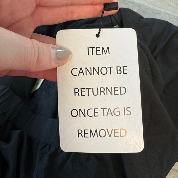 Joyfolie Mia Joy NWT black bae maxi skirt hi low ruffled size medium K35 - Picture 7 of 8